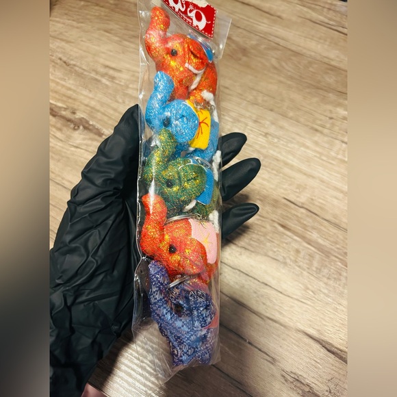 Handmade Elephant Keychain Set - Picture 5 of 8